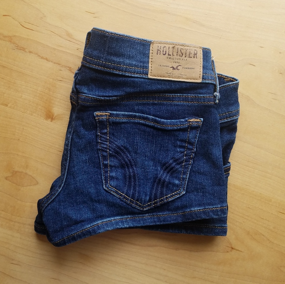 Low Rise Jean Shorts
